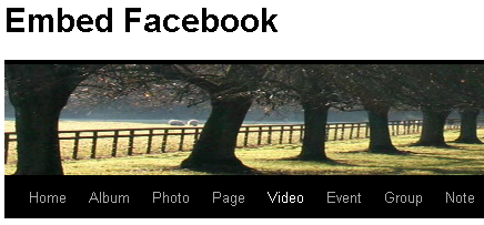 Embed Facebook: Plugins de Wordpress para insertar Fotos o Vídeos de Facebook. 1