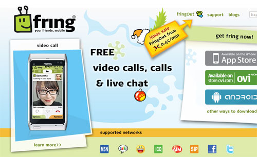 Fring: Llamadas, chat y mucho más para tu smartphone! 1