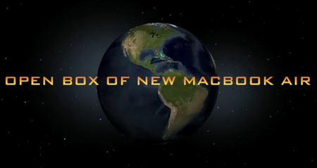Vídeo espectacular del unboxing de una Macbook Air [Vídeo] 1
