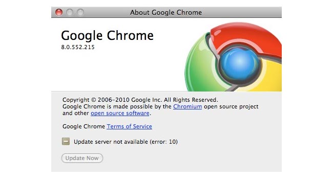 Google lanza la versión 8 de su navegador Chrome. 1