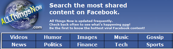Allthingsnow.com: Obtener el mejor contenido de Facebook. 1