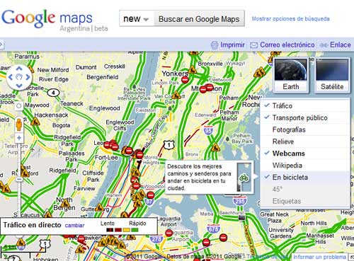 Google Maps: Nuevos controles de Navegación 1