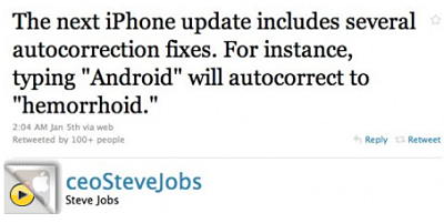 Apple amenaza una cuenta falsa de Steve Jobs en Twitter.[Rumor] 1