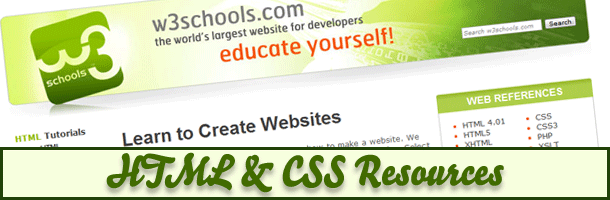 5 Excelente Sitios Web para Aprender HTML y CSS. 1
