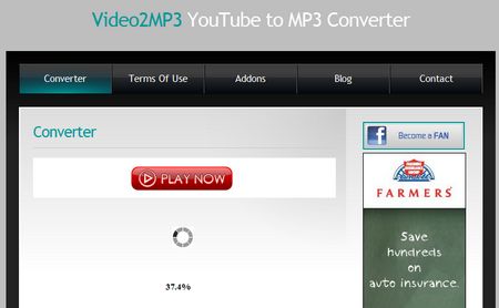 Video2MP3, convierte audio de Youtube a MP3 1