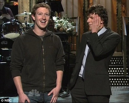 La noche que Mark Zuckerberg se reunió con Jesse Eisenberg [Vídeo] 1