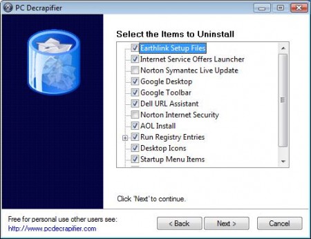 PC Decrapifier, elimina las barras de herramientas de los navegadores 1