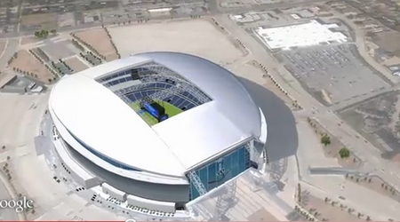 Google te muestra el estadio del Superbowl en 3D 1