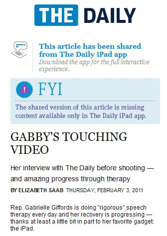 Leer The Daily en forma gratuita y sin iPad, al menos por ahora 2