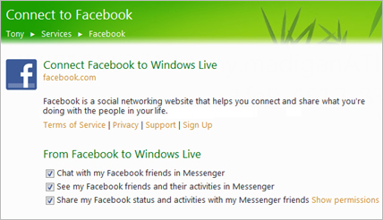Windows Live Messenger se convierte en la segunda aplicación más popular de Facebook 2