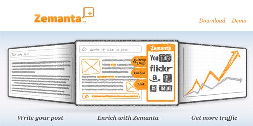 Zemanta: Te ayuda a escribir tu post de cada día 1