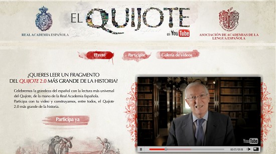 Recreación completa del Quijote en YouTube. 1