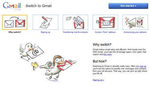 Gmail quiere que cambies de proveedor de email 1