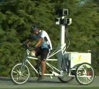 Google ahora usa triciclos para capturar imágenes para StreetView [Vídeo]