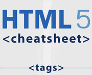Hoja de trucos de HTML5 en una Infografía