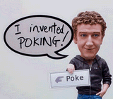 Mark Zuckerberg tiene su muñeco: El inventor del poking