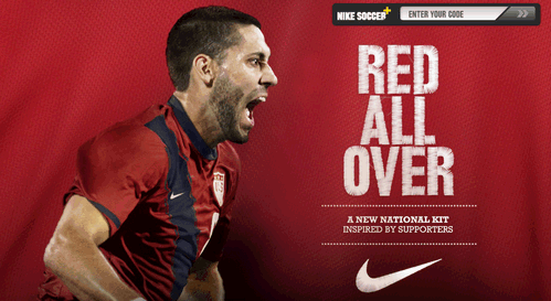 Nike utilizó Twitter para obtener un slogan para USA en su partido contra Argentina 1