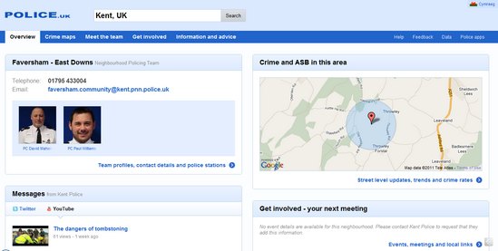 En Inglaterra tienen un Google Maps de los delitos 1