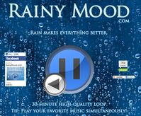 Rainy Mood, escucha el sonido de la lluvia