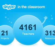 Skype en el aula, Red para maestros!
