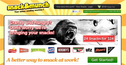 SnackAndMunch | Recibe snacks a domicilio a través de internet 1