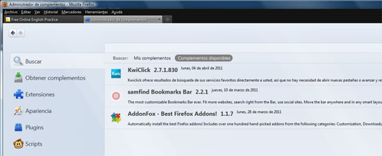 Kwiclick: Extensión de Firefox para búsquedas más rápidas 1