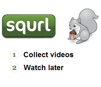 Squrl: Una buena forma de ordenar Videos y verlos mas tarde