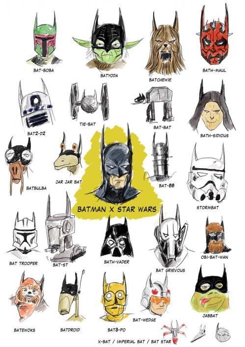 BATWARS: el día en que Star Wars se transformó en Batman