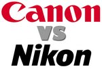 Canon vs Nikon la batalla final [Infografía]