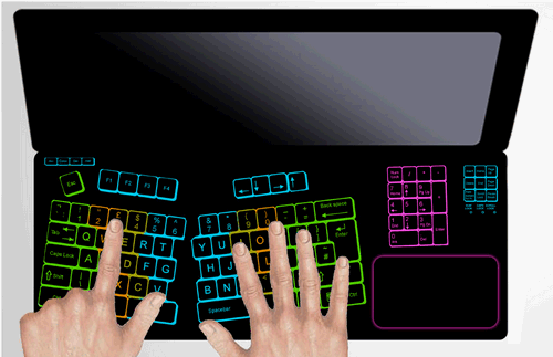Keyless Lifebook, concepto de teclado del futuro 1