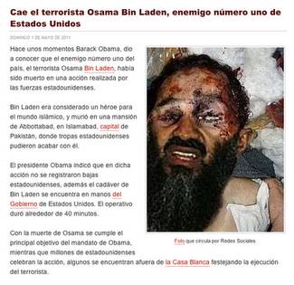 Facebook: Cuidado con seguir enlaces de noticias de Osama Bin Laden 1