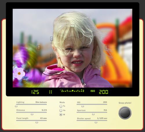 SLR Camera Simulator te ayuda a aprender sobre fotografía 1