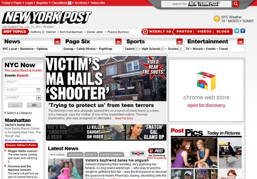 The New York Post bloquea el acceso a su sitio desde iPad con Safari