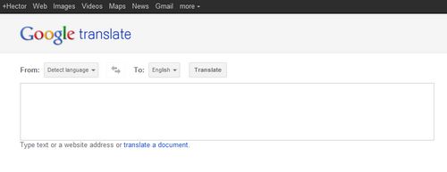 Google renueva el diseño de su página de traducciones 1