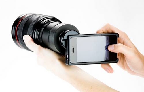 iPhone SLR Mount, convierte tu iPhone en una cámara DSLR 1