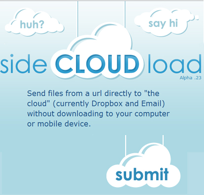 SideCLOUDload: Almacenar contenido de una url en la nube