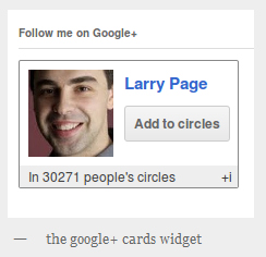 Googlecards: Plugin de Wordpress para Google+ 1