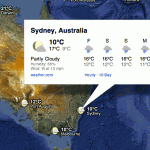 Google agrega mapas del clima a Google Maps 2