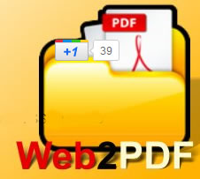 Wed2PDFConverter: Extension de Chrome para convertir una Web en PDF