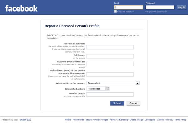 ¿Qué sucede con tu cuenta de Facebook después de tu muerte? 1