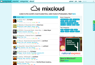 Mixcloud: Toda la música de los mejores DJ y radios de internet 1