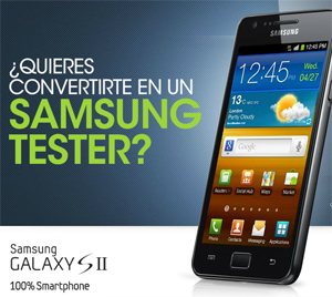 Concurso para ganar un Samsung Galaxy S II -Latinoamérica 1