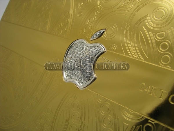 Con una MacBook Pro de oro con diamantes entrá a la realeza Apple 2
