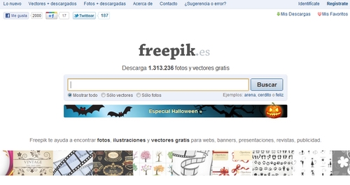 Freepik, buscador de recursos para desarrolladores y diseñadores web 1