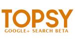 Topsy lanza un buscador de envíos públicos de Google+