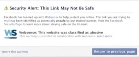 Facebook ahora verifica enlaces en tiempo real en busca de spam y sitios con malware 1