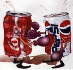 Las diferencias entre las personas que toman Coca Cola y Pepsi Cola