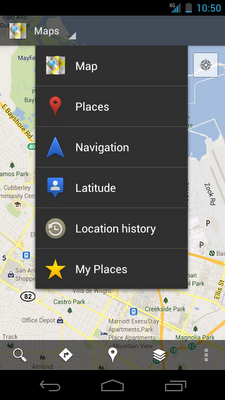 Google Maps con navegación, se mete en el interior de edificios públicos 2