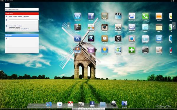iPadian, te permite correr algunas aplicaciones de iPad en Windows 1