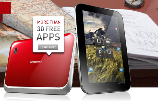 Lenovo y su primer tablet con sistema Android 1